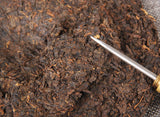 Yunnan Pu'er Ripe Tea Cake 普洱黑茶 传世佳茗 经典普洱熟茶饼357g 勐海古树纯料