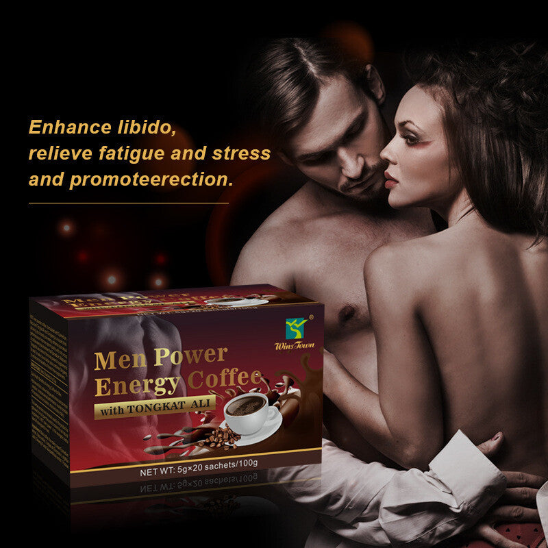 100g Energy Coffee – Boosting Blend for Vitality & Stamina Winstown Men's Power Secondary image
