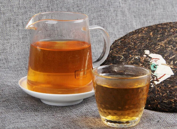 Yunnan Pu'er Tea 400g Early Spring Raw Puer Yinhao Old Tea Qizi Cake Tea