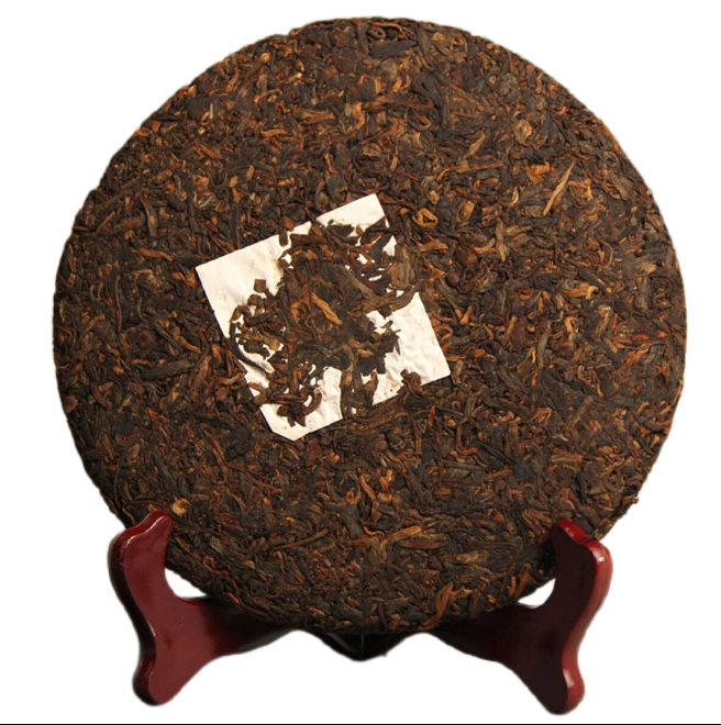 Cooked Puerh Tea Cake Full Fermented Banzhang Golden Bud Ripe Puer Tea  Shu 357g