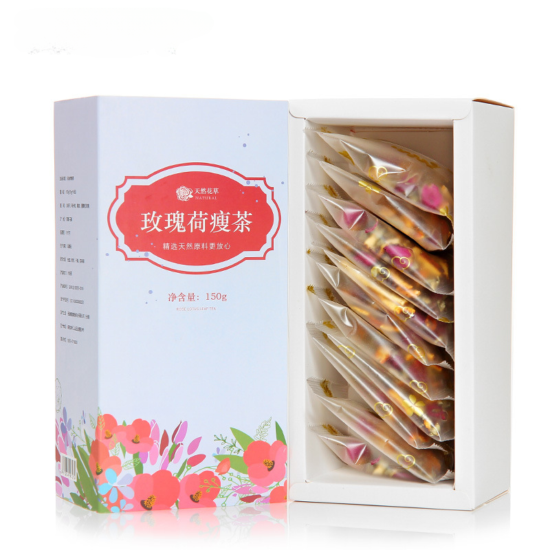150g Rose Lotus Leaf Tea Tea Flower Grass Tea Box Winter Melon Lotus Leaf Tea Main image