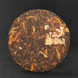 357g Ripe Puerh Tea Chen Pi Pu-erh Tea Cake Xiao Qing Mandarin Orange Pu Tea