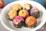 500gYunnan Puerh Tea,Handmade Raw Tea Dragon Balls Flower Tea Balls Dragon Balls