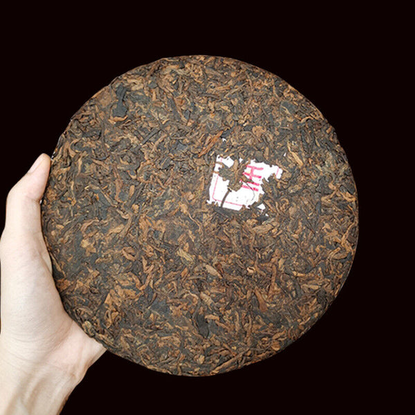 357g Yunnan Pu'er Ripe Tea Menghai Banzhang Palace Pu'er Tea Pu'er Tea Cake