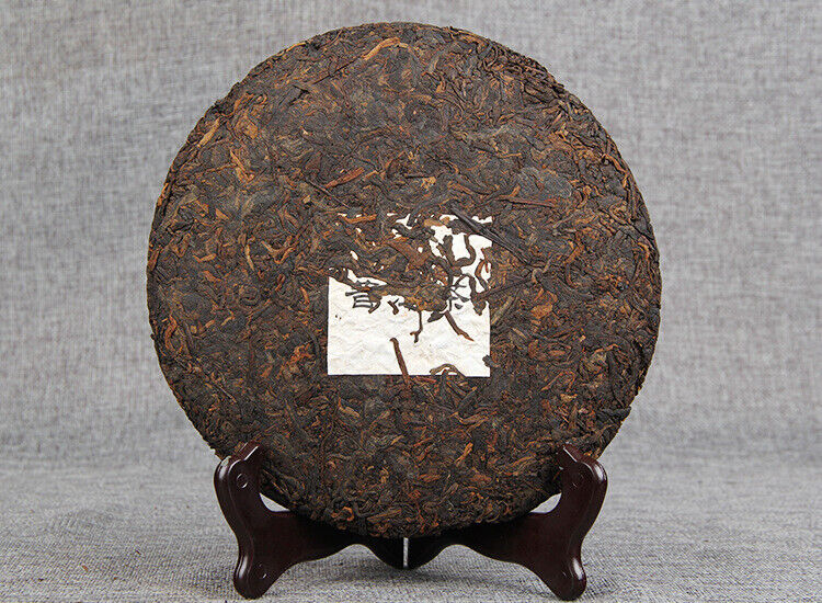 Yunnan Puerh Tea Seven Seed Cake Jingmai Mountain Precious Puerh Ripe Tea 12.6oz