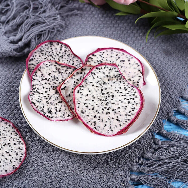 White Dragon Fruit Slice Air Dried Fruit Tea Natural Flavor Tea Pitaya Slice