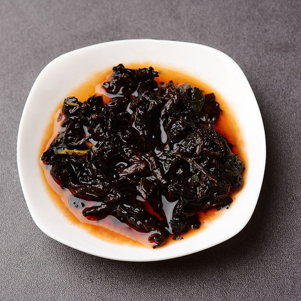 Pu'er Ripe Tea Mini Tuocha Glutinous Rice Flavor Yunnan Menghai Tangerine Peel