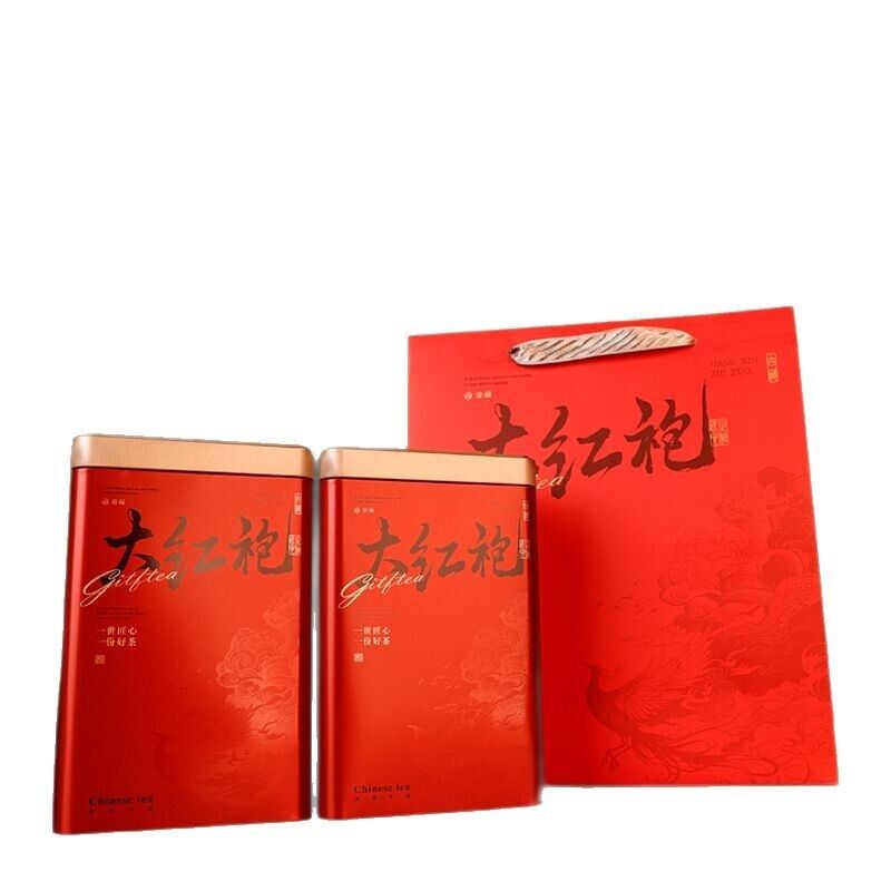 Wuyi Rock Tea Da Hong Pao Premium Oolong Tea Gift Box Loose Leaf