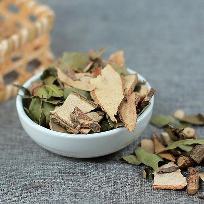 Dried Scheffleva arboricola Hayata Scandent Schefflera Stem and Leaf, Qi Ye Lian Secondary image