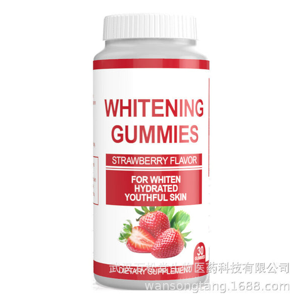 Whitening Gummies 3g*30 capsules Slimming Candy Strawberry Flavor