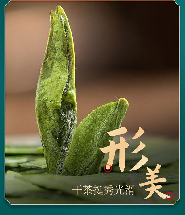 Rich Longjing Green Tea Mingqian Spring Good Tea Canned Tea Loose Tea 50G