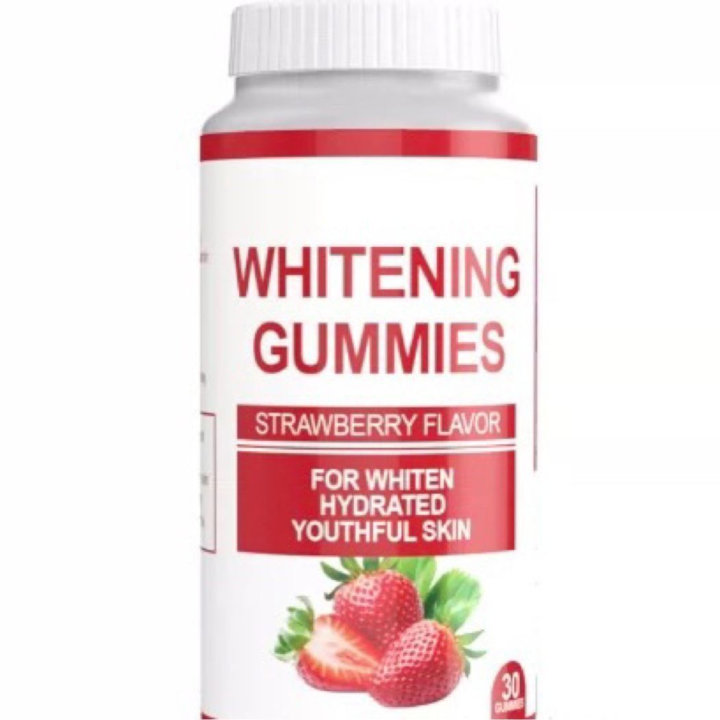 Natural Collagen Whitening Gummies Strawberry Flavor Gummy Candies Main image