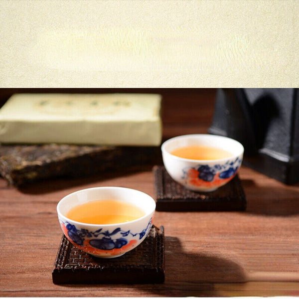 Top-Grade Organic Raw Tea Chinese Pu'er Tea Brick Green Tea Health Drink 250g