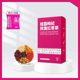 Longan Goji Red Date Rose Tea Womens Wellness Gift Premium Herbal Blend