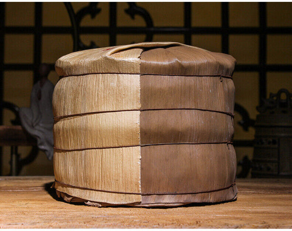 Yunnan Pu'er Tea Ripe Tea The More Ages Better Smells Pu'er Ripe Tea Cake 357g
