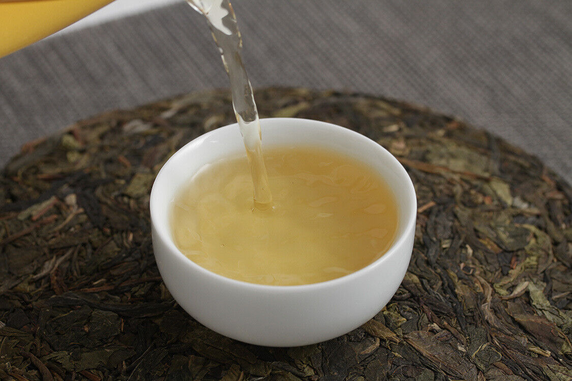 357g Yunnan Pu-erh Tea Banzhang Big Leaf Pu-erh Raw Cakes Seven Seeds Cake Tea