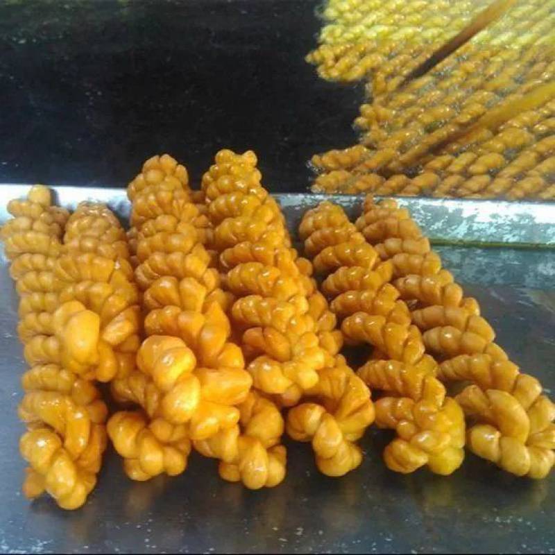 New Shaanxi Snacks Casual Long Twist Fragrant Crispy Twist Old-fashioned  Pastry