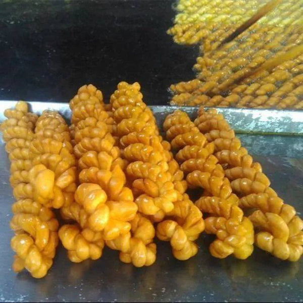 New Shaanxi Snacks Casual Long Twist Fragrant Crispy Twist Old-fashioned  Pastry