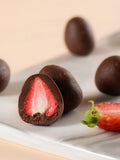 60g Freeze-dried Strawberry Filling Matcha Cocoa Milk Flavored Chocolate Balls