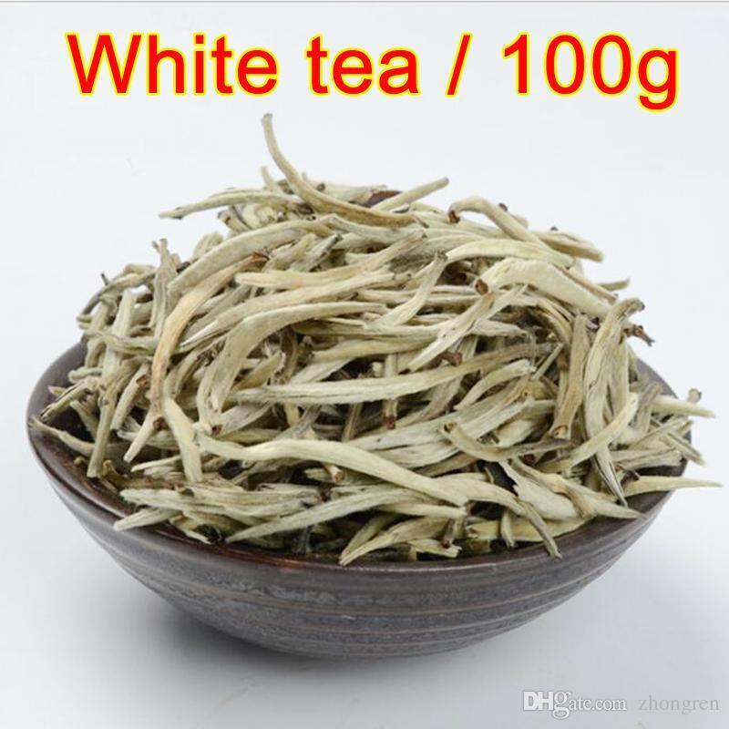 Bai Hao Ying Zhen White Tea Baihaoyinzhen Silver Needle Tea Natural Organic 100g Main image