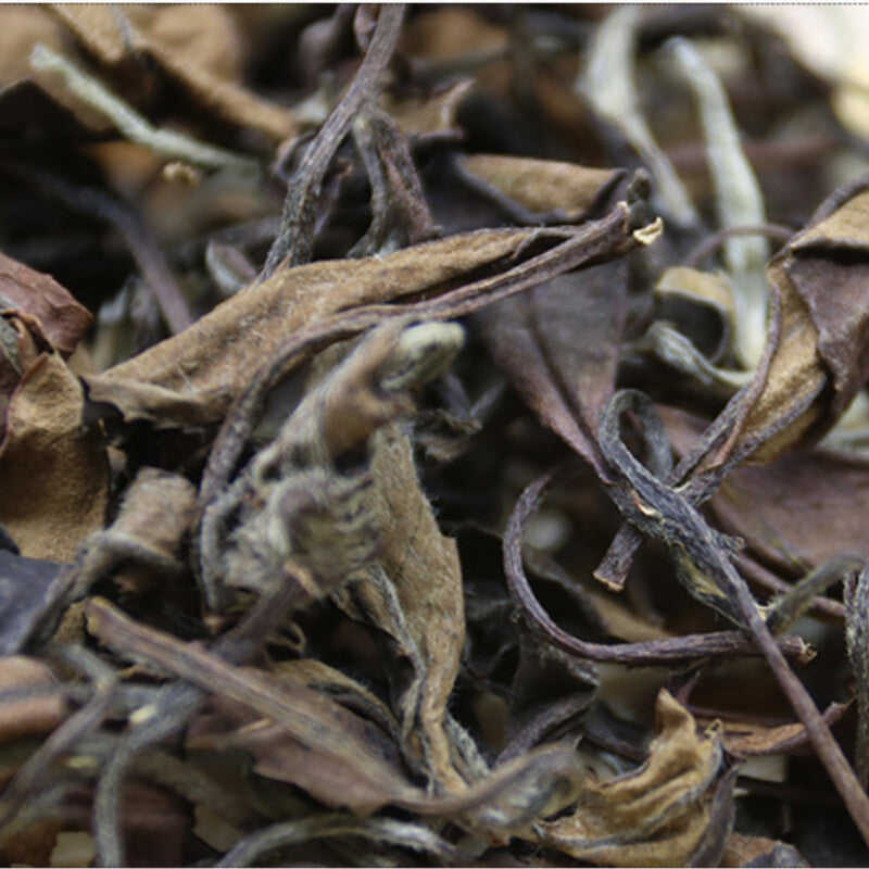 500g Fuding White Tea Healthy Drink Gaoshan Bulk Date Aroma Shoumei White Tea