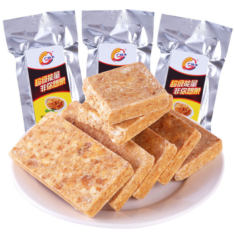 Scallion Oil Compressed Biscuits – Emergency & Outdoor Snack Main image