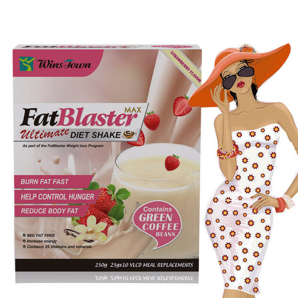 Fat Blaster Diät Weight Loss Ersatz Milchshake Grüner Kaffee Pulver
