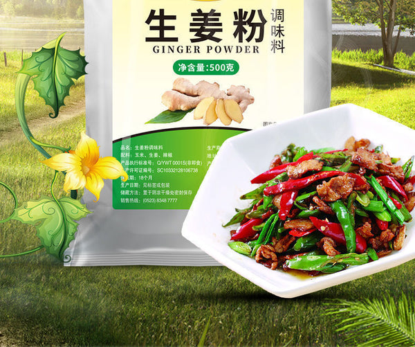 Poudre d'épices de garniture marinée en poudre de gingembre pure 500g