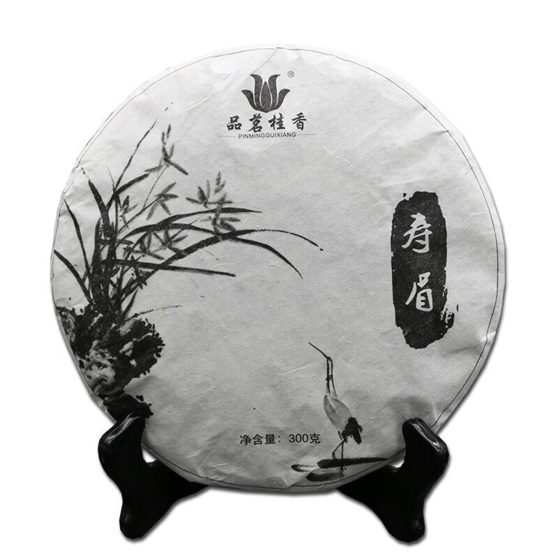 300g Organic Fuding Gong Mei Tribute Eyebrow High Mountain White Tea Shou Mei