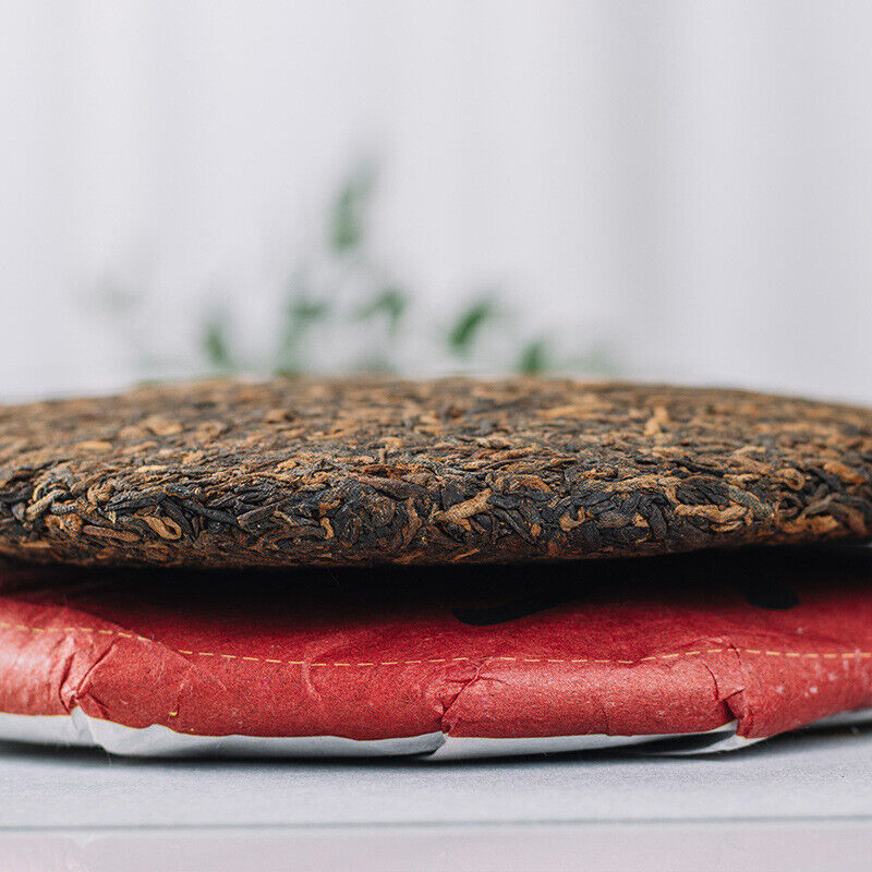 Puerh Tea Pu'er Ripe Tea Cake 357g Ding Jia Zhai Ripe Shu Pu Er Tea Cake
