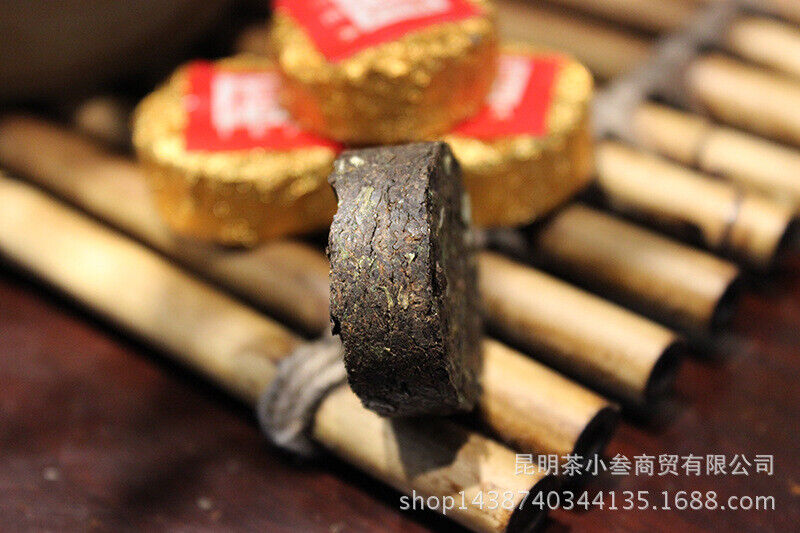500g Glutinous fragrance Puerh ripe tea small cake 檟 mini tuo tea Strong aroma