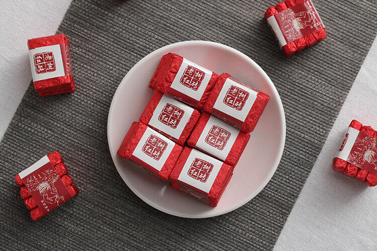 500g Yunnan Fengqing Kung Fu Black Tea Dian Hong Xiao Tuocha Golden Square Brick