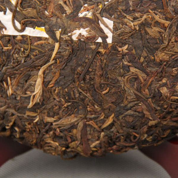 Slimming Tea Health Drink Yunnan Puerh Tea Natural Raw Pu-erh Tea Cake 357g