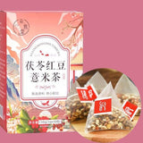 Detox Tea Red Bean Coix Herbal Blend for Dampness Relief Natural Flower Infusion