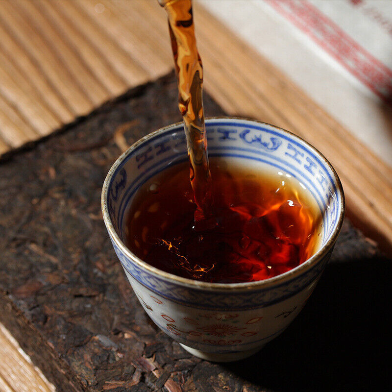 Puerh Tea Brick Organic Yunnan Ripe Puerh Tea 250g Brick Tea