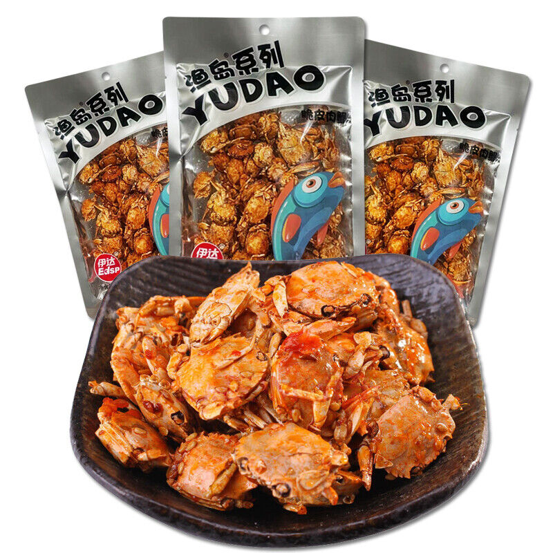 Spicy Crab Crispy Meat Crab Ready-to-eat 85g/Bag Cooked Snack Spicy Seafood Crab Main image
