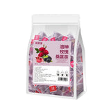 Floral Herbal Pyramid Bags Hibiscus Rose Mulberry Tea