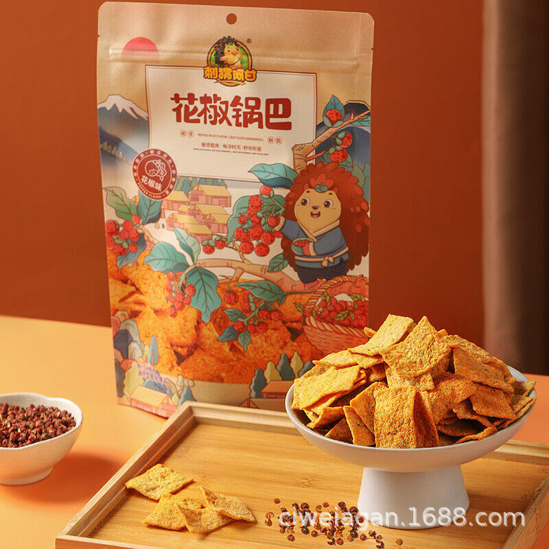 Spicy Peppercorn Rice Crackers Nostalgic Snack 220g Main image