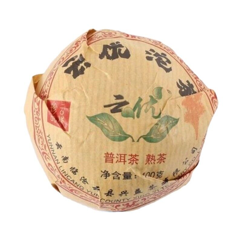 Yunnan Authentic Puerh Tea High Quality Yun You Tea Ripe Tuo 100g