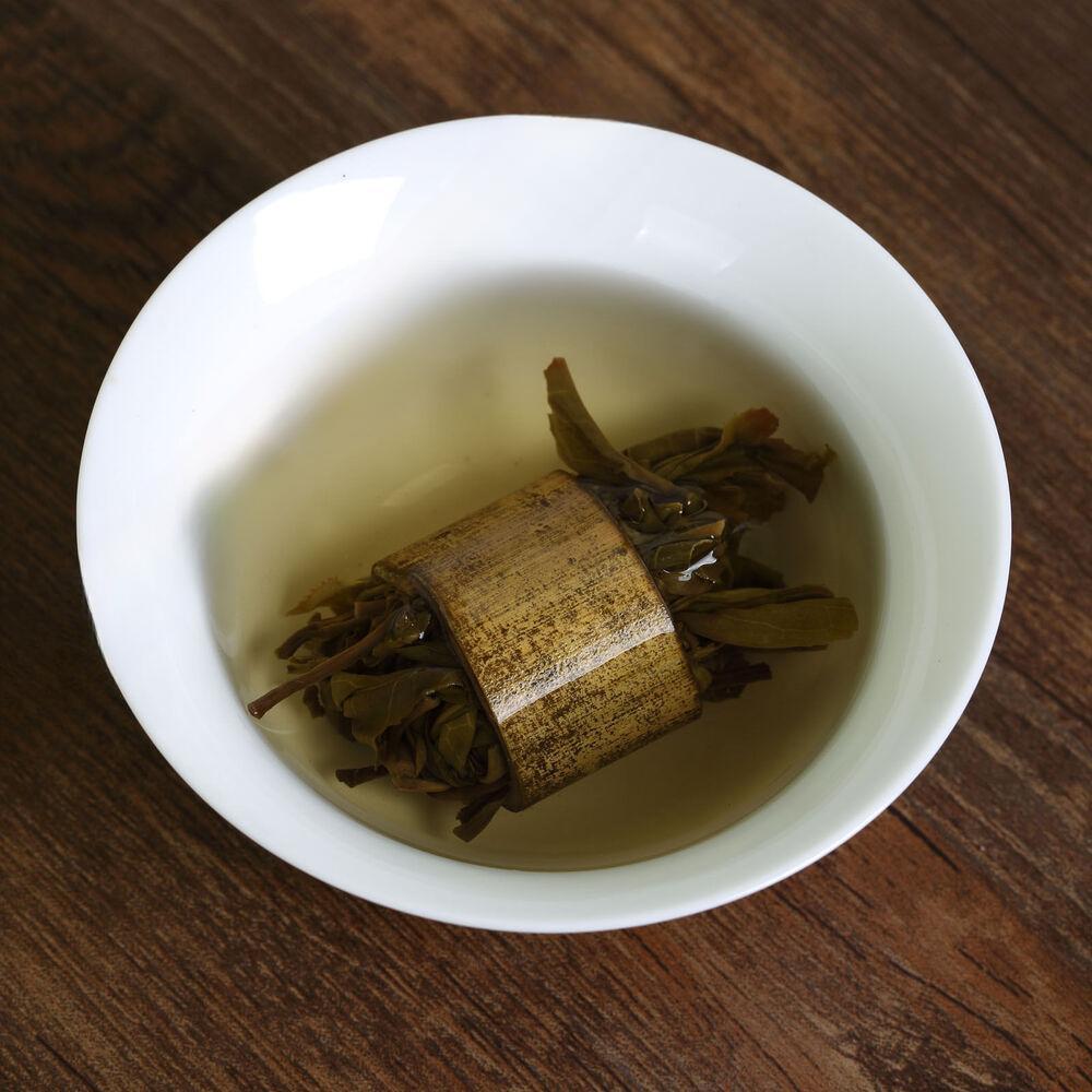Yunnan Raw Puerh Tea Supreme Bamboo Bingdao Ancient Puer Pu'er  Tea