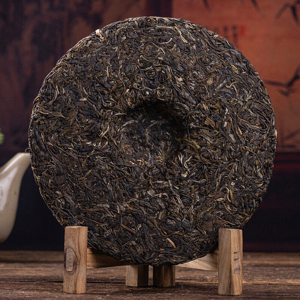Yiwu Shengcha Dashu Spring Tea Pu'er Tea Qizi Cake Tea 357g