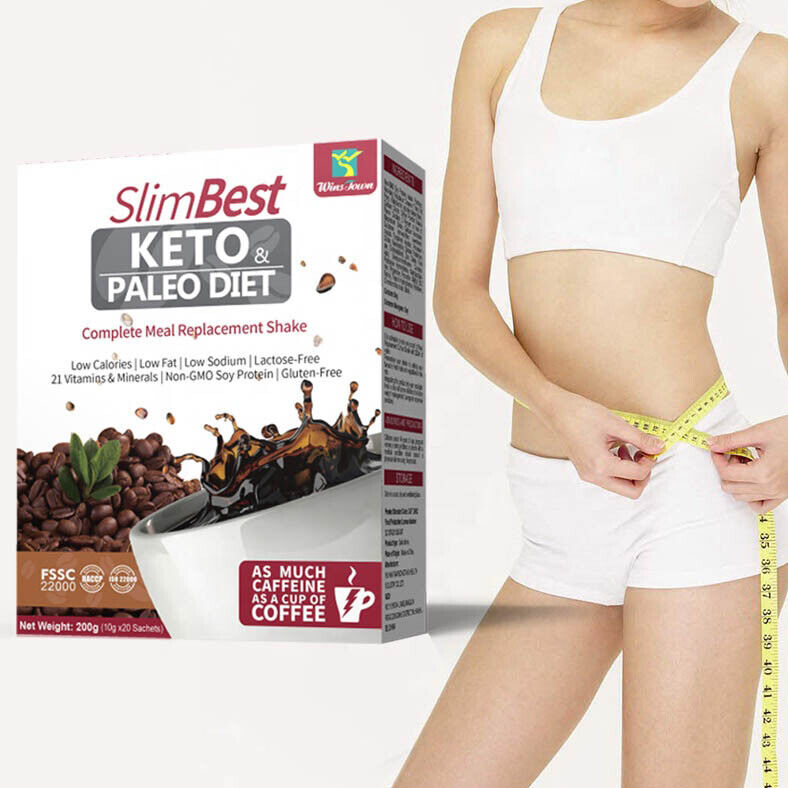 Natural Slimming Keto Coffee Diet Weight Loss Herbal Detox Instant Coffee 10g*20