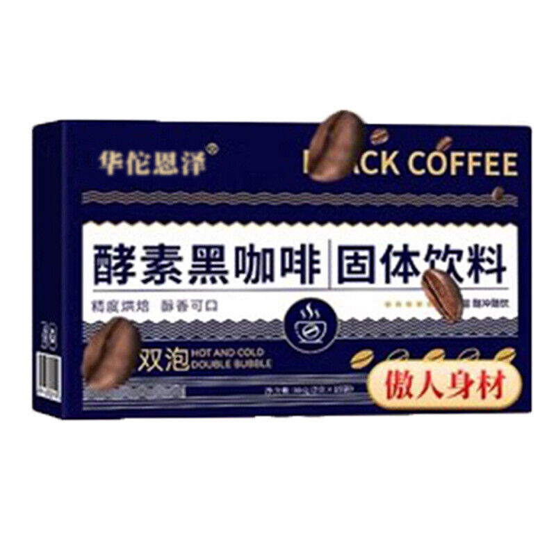 Enzyme Black Coffee Solid Drink Double Brew Brew 30g Main image