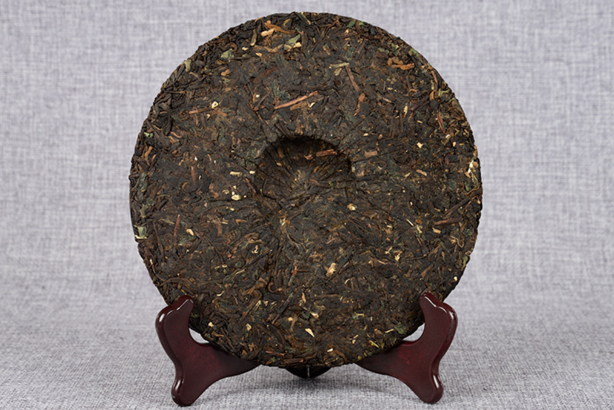 357g Yunnan Pu-erh Ripe Tea Cake Gnocchi Seven Cakes Ripe Tea Cake Pu-erh Cake