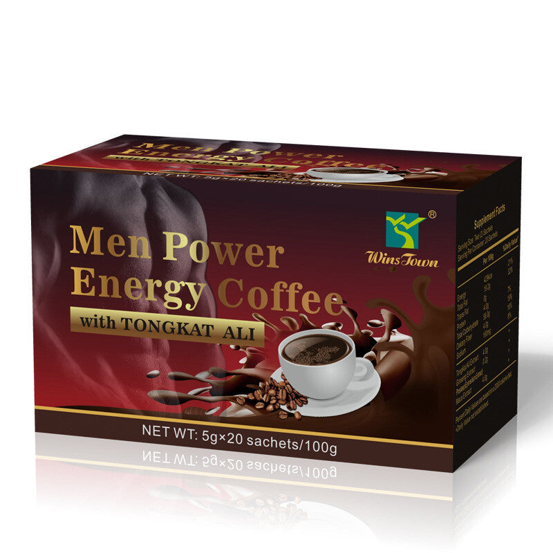 100g Energy Coffee – Boosting Blend for Vitality & Stamina Winstown Men's Power