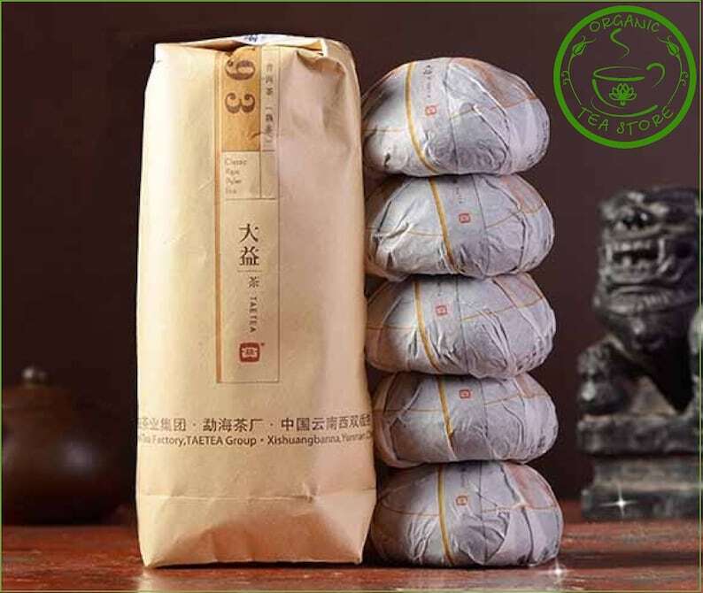 Chinese Puerh Tea Pur-erh  Cake 100g Chinese Tea Ripe Puer Puerh