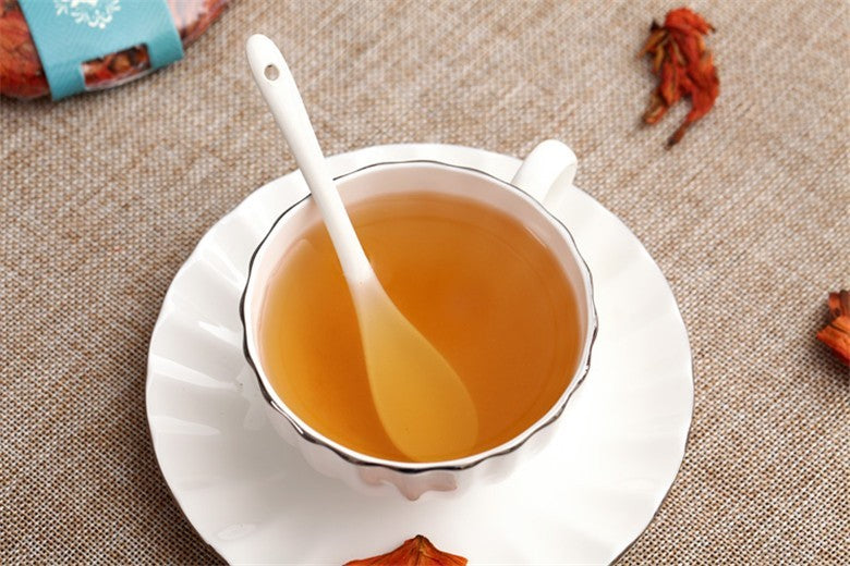 200g Lily Scented Tea Cake Natural Organic Herbal Tea Lungs Cough Sedative Tea