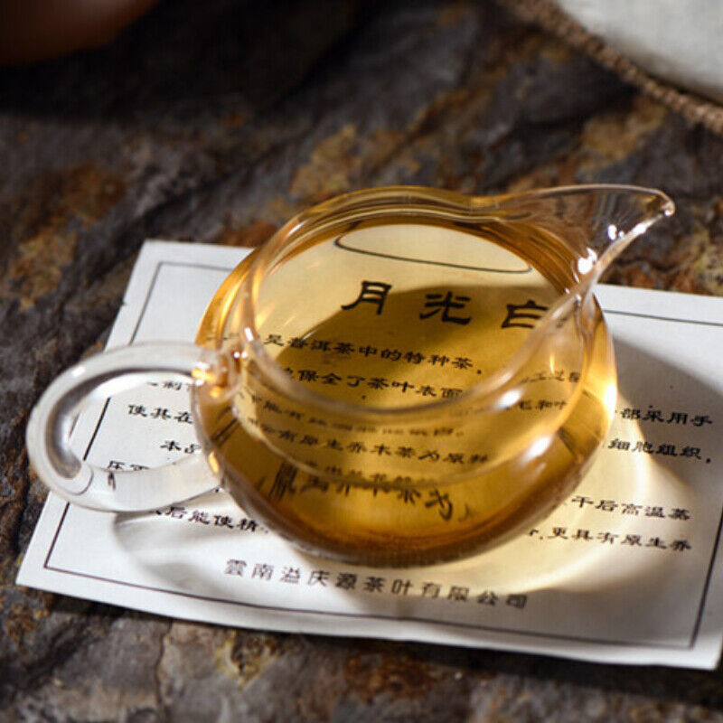 Green Tea Moonlight White Puerh Tea 357g Yunnan Pu'er Tea Big Bud Puerh Tea Cake