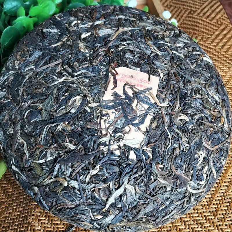 357g Top Impression Peacock Cha Tea Cake Premium Yunnan Pu'er Tea Healthy Drink