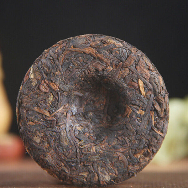 50g Top Small Cake Tea Yunnan Banzhang Pu'er Tea Health Ripe Tea 小班章